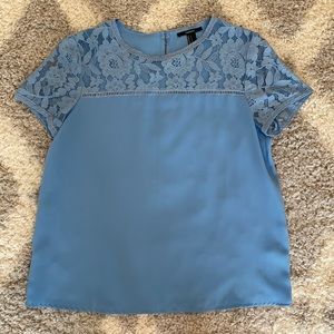 forever 21 lace blouse